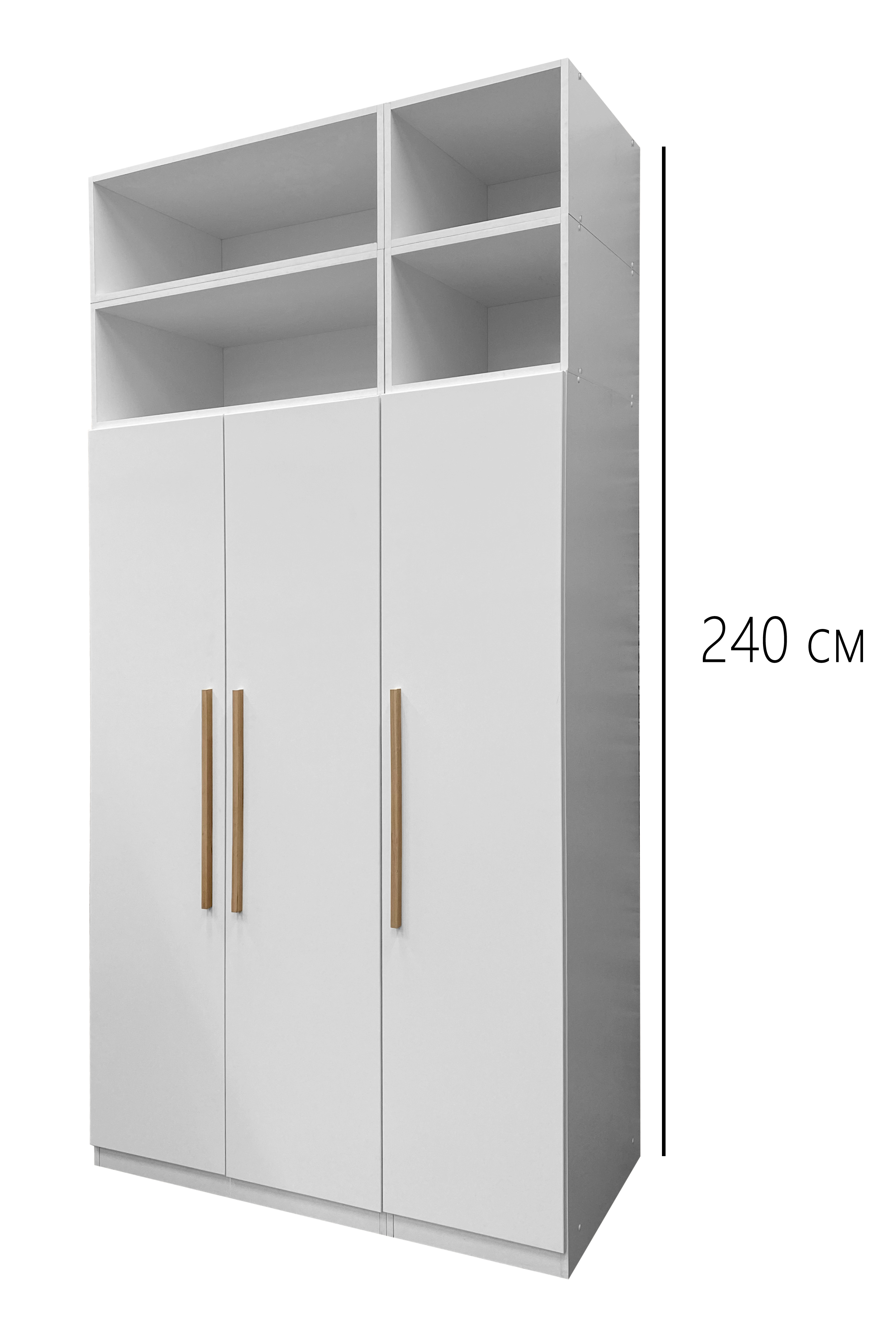 Шкаф высотой 120 см для одежды