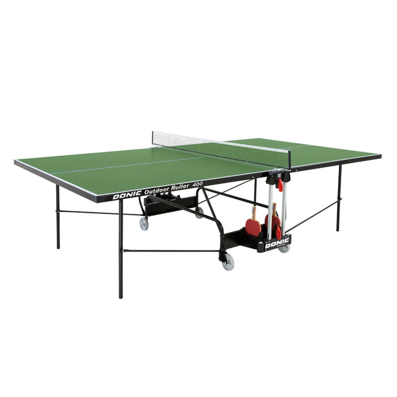 Теннисный стол DONIC OUTDOOR ROLLER 400 GREEN / стол для пинг понга .