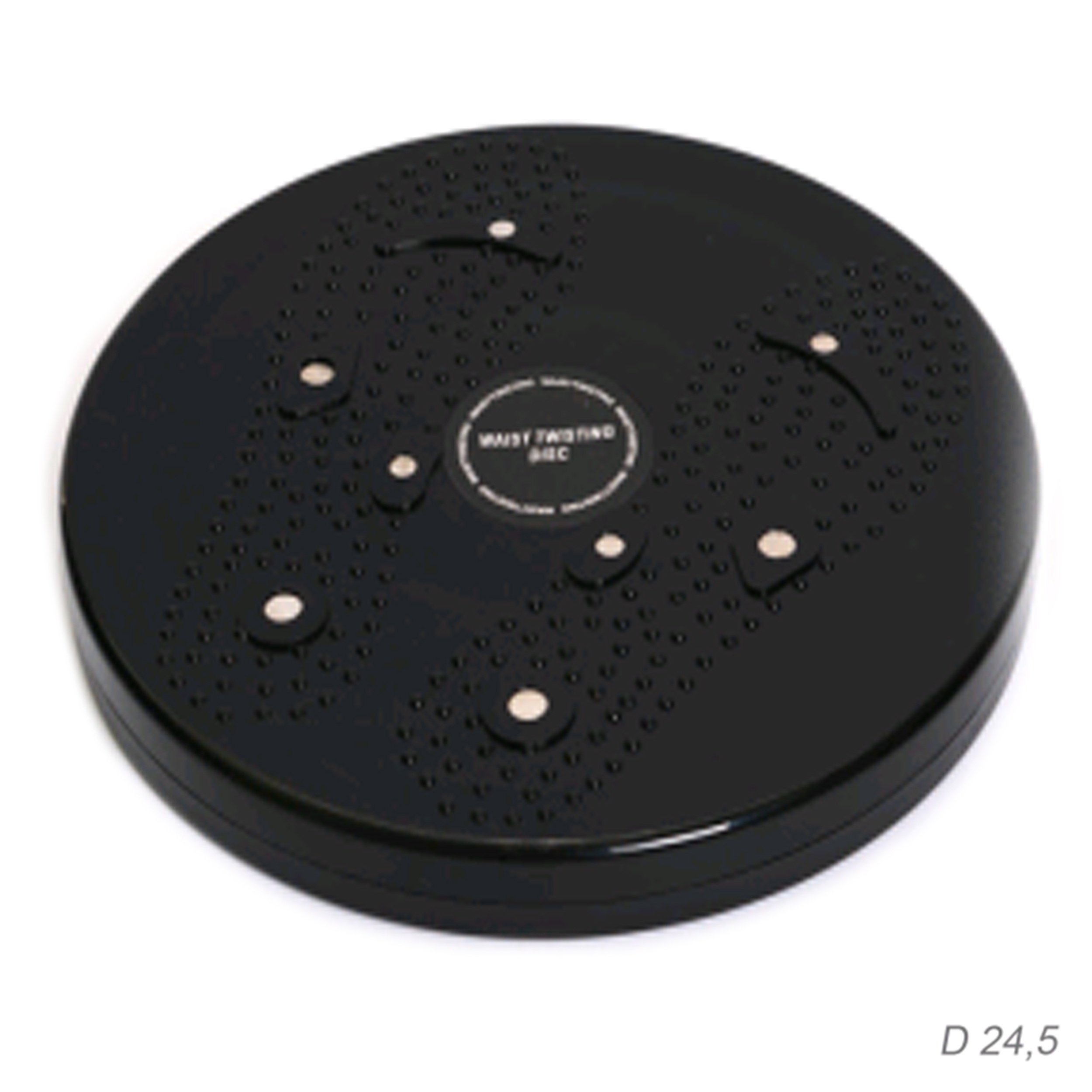 Диск фитнес 24,5 см, черный, TYPE-801 Диск фитнес 24,5 см, черный, TYPE-801