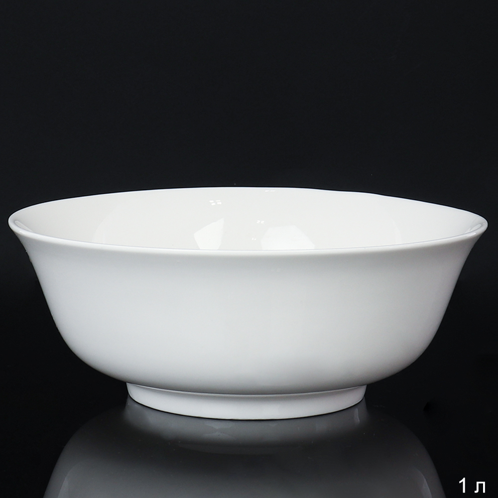 Салатник WHITE LILY, 1000 мл, фарфор