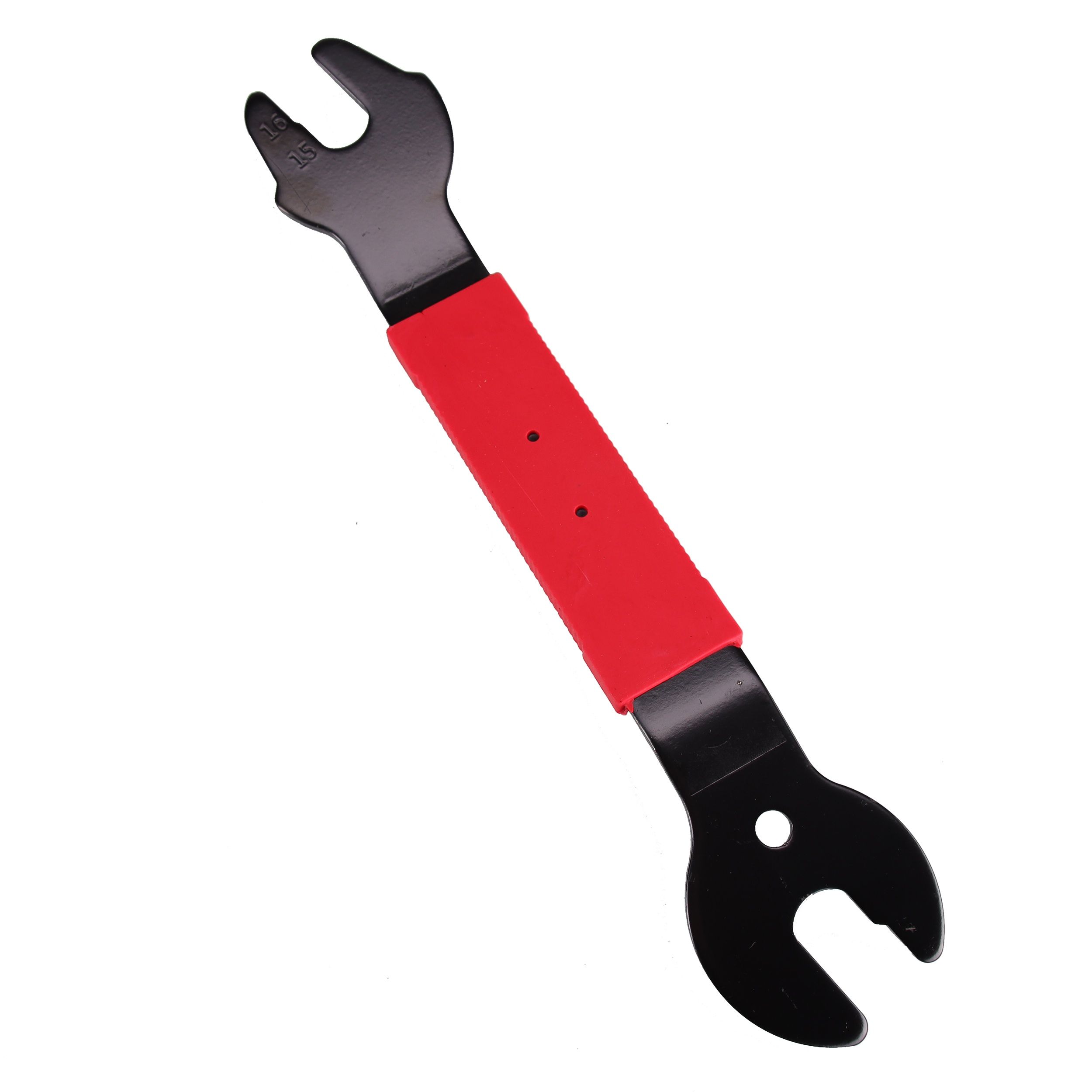 Ключ для снятия и установки педалей BLACK TOOLS CT08, 15, 16 и 17 мм, обрезиненная рукоятка, длина 28 см Ключ для снятия и установки педалей BLACK TOOLS CT08, 15, 16 и 17 мм, обрезиненная рукоятка, длина 28 см