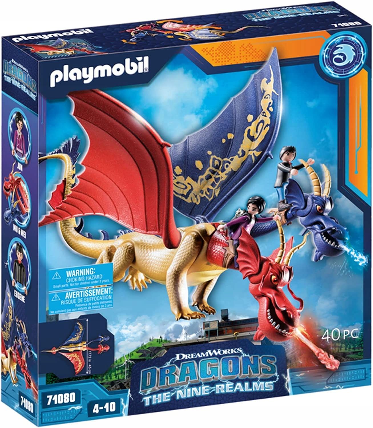Playmobil 71080 драконы девять миров Ву Вэй купить на OZON по