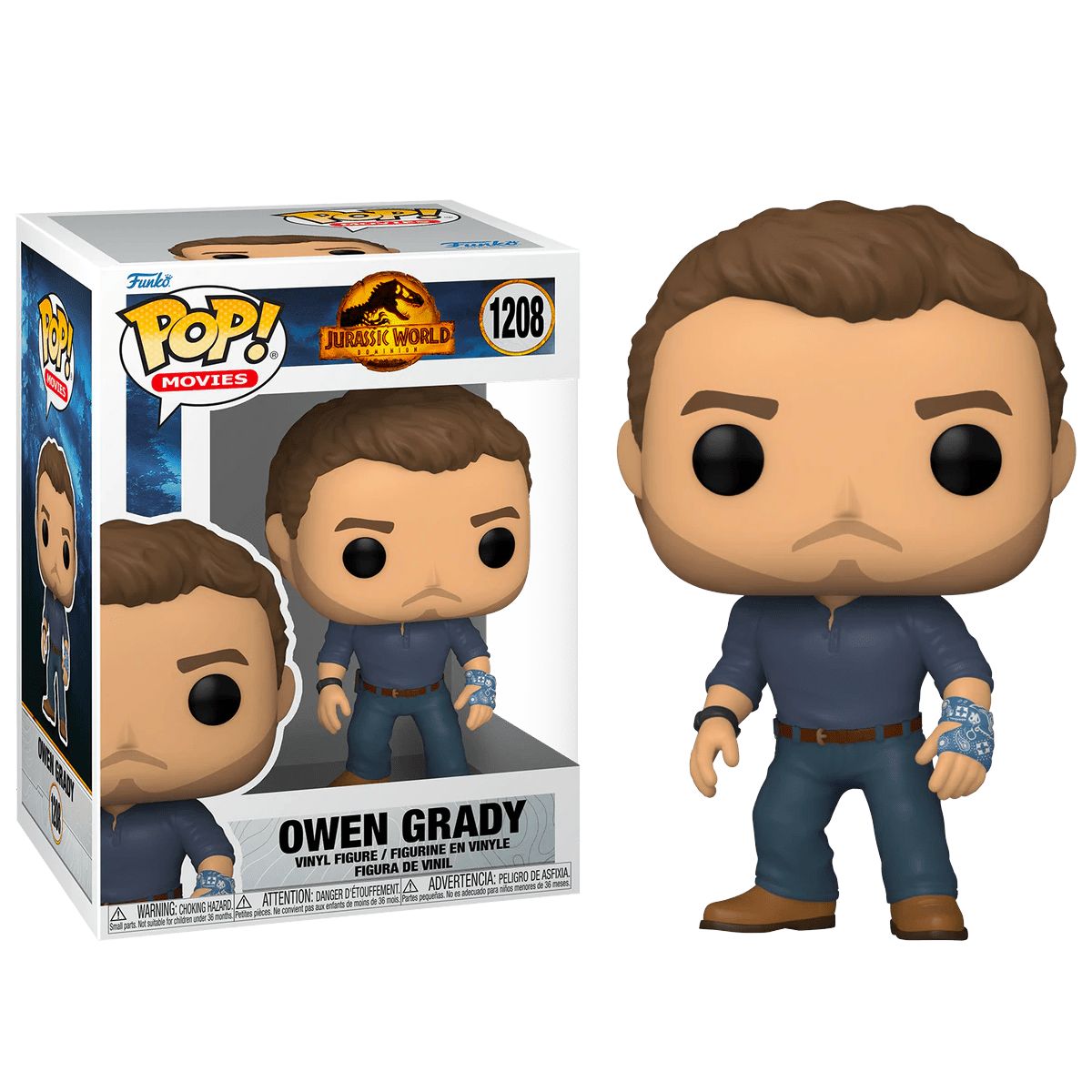 Фигурка Funko POP Owen Grady Chris Pratt из фильма Jurassic World