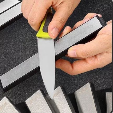 Алмазный брусок для заточки ножей и ножниц Sy tools, 1500 грит, Точилка ...