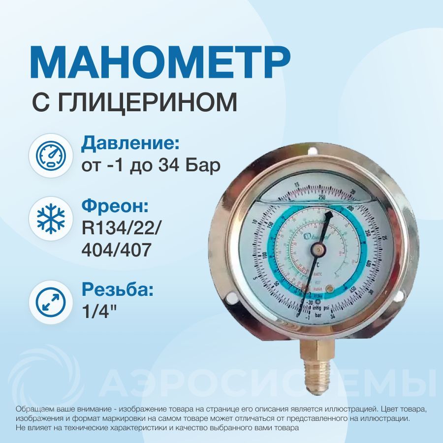 МанометрсглицериномBecoolBCJH-NG-63(021187)