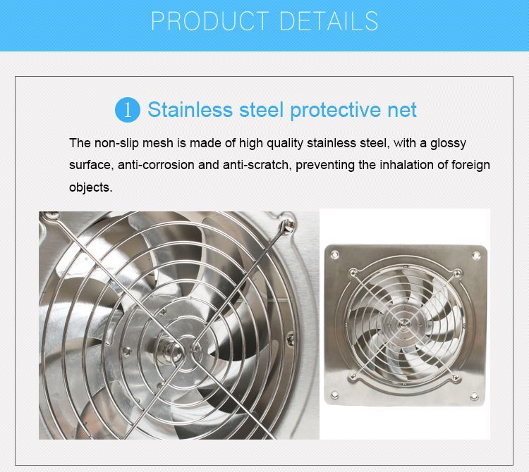 Трубопровод 4 дюйма вытяжной вентилятор из нержавеющей стали окно ...