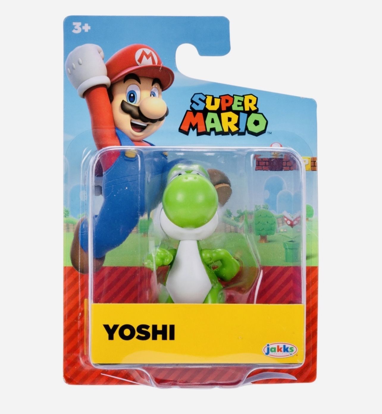 SUPER MARIO Yoshi World of Nintendo Марио 2,5-дюймовая коллекционная мини-фигурка