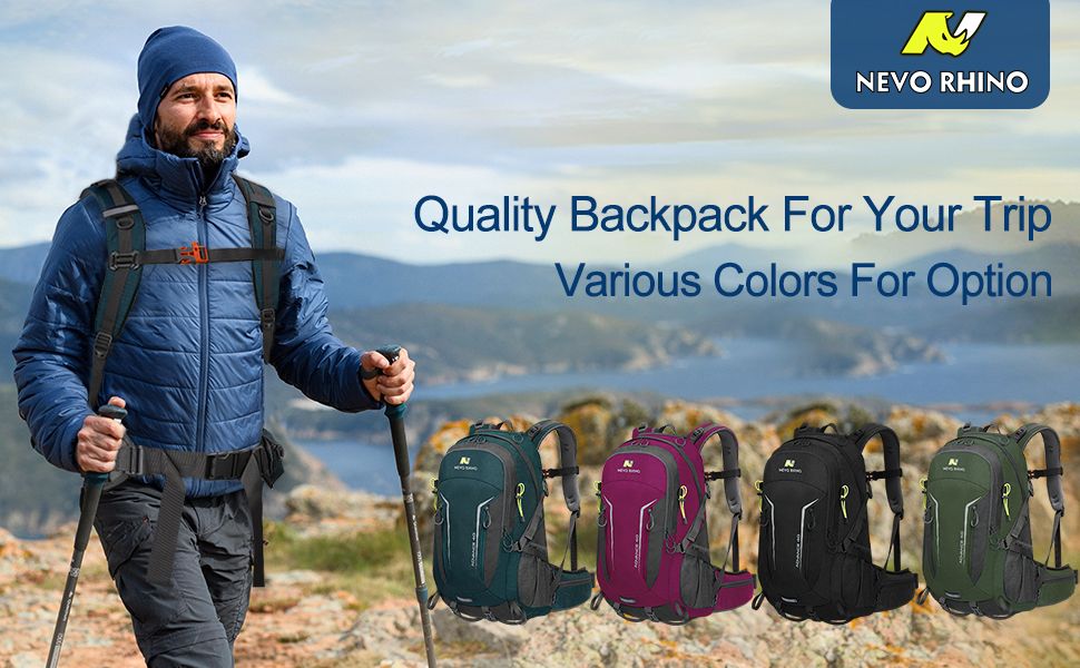 N NEVO RHINO Hiking Backpack 40L Водонепроницаемый наружный рюкзак для ...