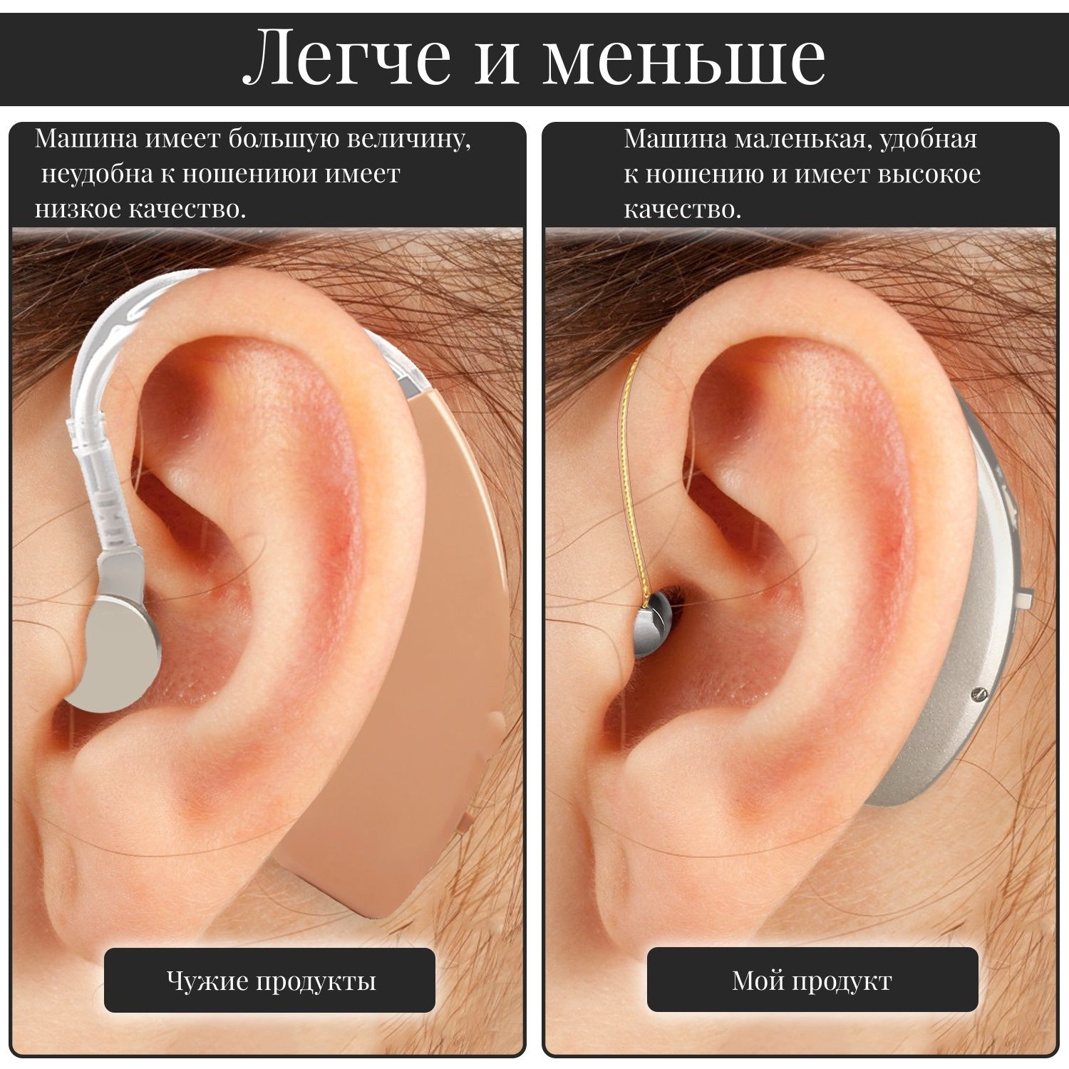 incensonic ST01 BTE Перезаряжаемые слуховые аппараты Hearing Aid,left ear -  купить с доставкой по выгодным ценам в интернет-магазине OZON (1267558301)