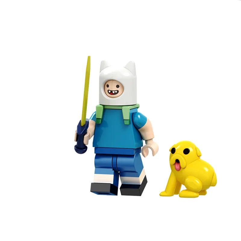 Фигурка Финн и Джейк / Adventure Time / Коллекционная Минифигурка