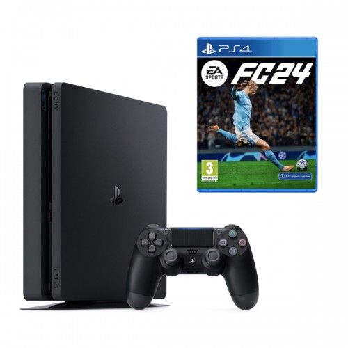 Игровая приставка Sony PlayStation 4 Slim 500 ГБ + игра FC 24 (PS4