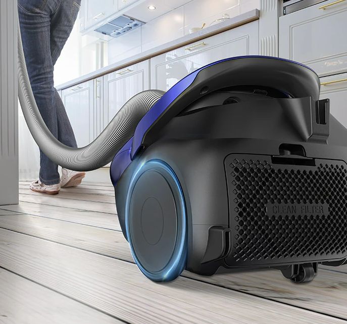 Бытовой пылесос Samsung VC20M, красный - купить по низким ценам в ...