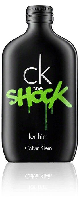 Calvin klein perfume store shock for him