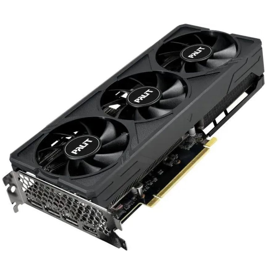 【レア/美品】 Palit GEFORCE RTX 4060Ti OC 16GB Видеокарта Palit GeForce RTX 4060 Ti, 16 ГБ PCI Express 4.0