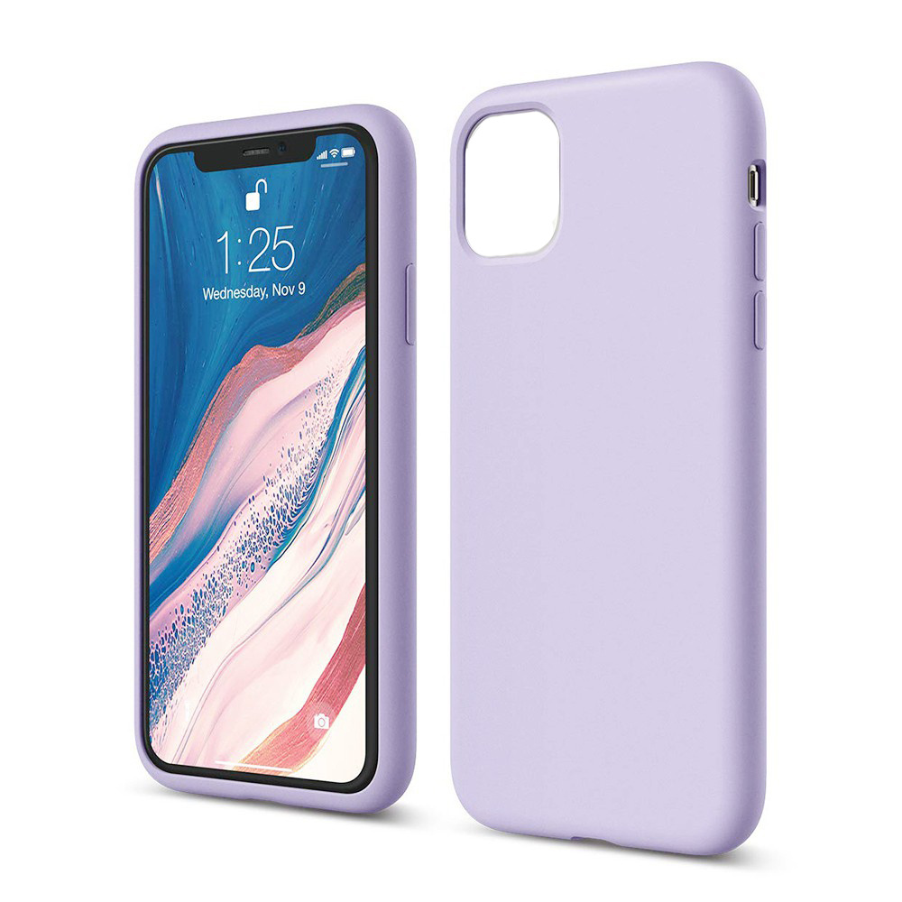 Чехол силиконовый для iPhone 11 6.1" Full case series сиреневый #1