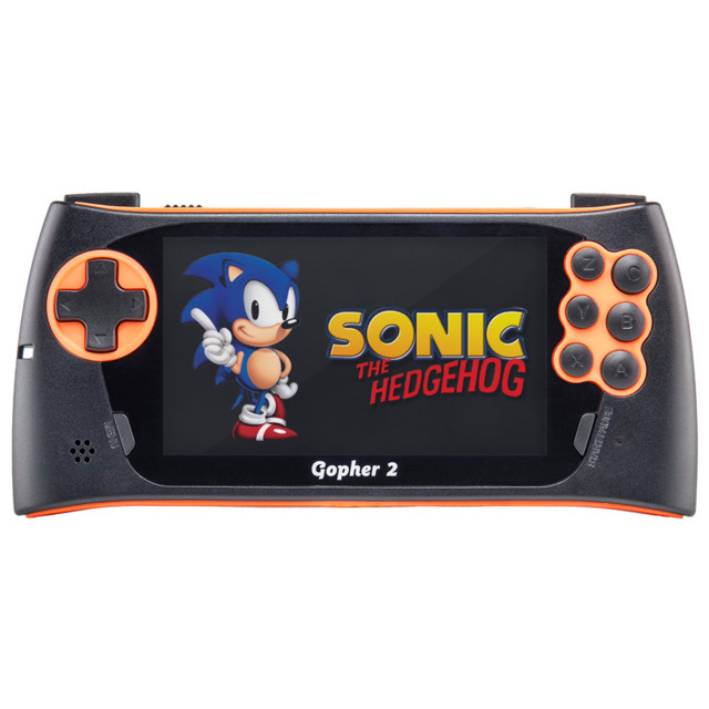 Портативная игровая консоль SEGA Genesis Gopher 2 LCD 4.3", +500 игр ...