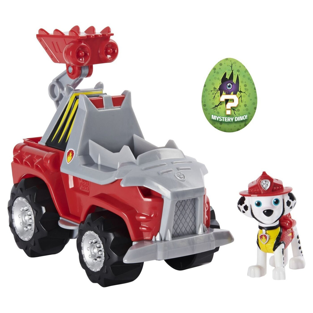 Paw Patrol машинка с Маршалом Щенячий патруль Дино-миссия 6059518 - купить  с доставкой по выгодным ценам в интернет-магазине OZON (1208586814)