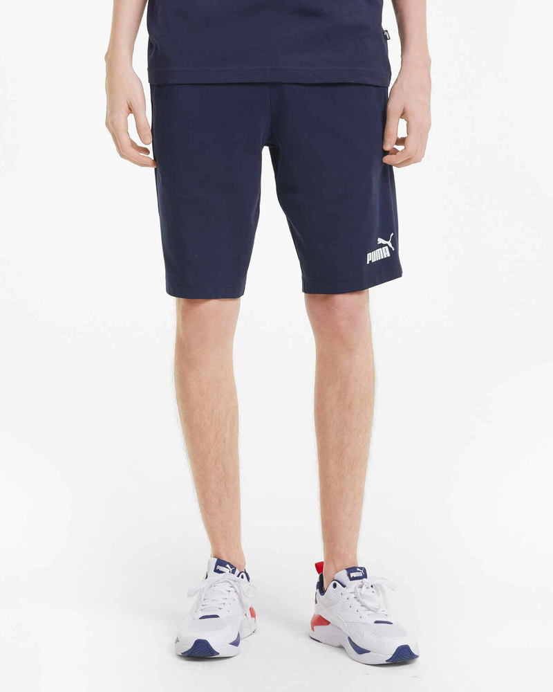 Mens puma jersey shorts on sale