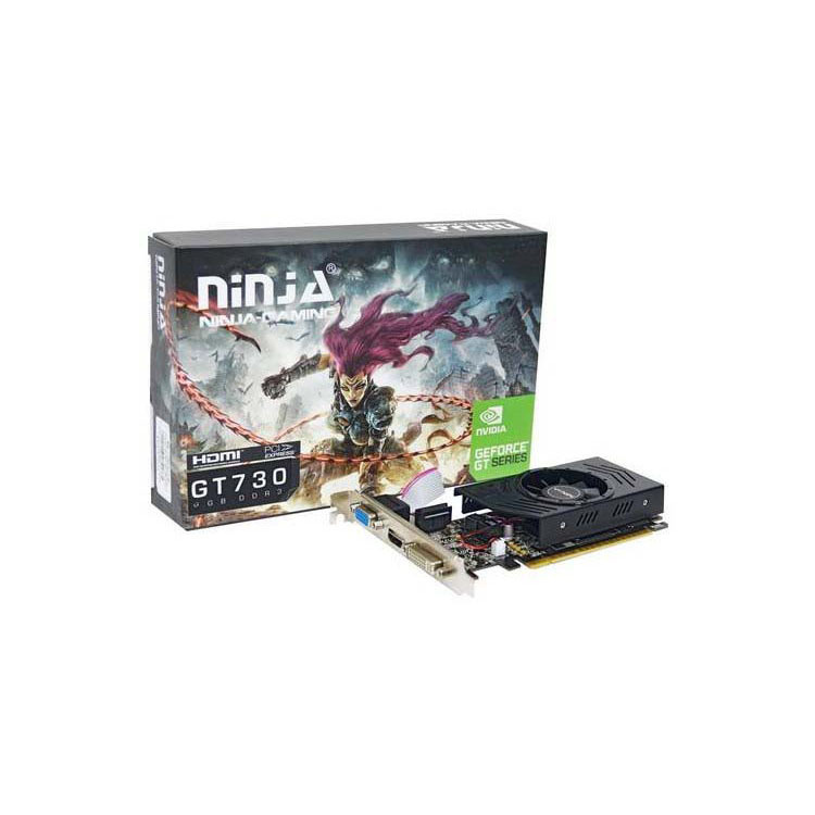 Видеокарта Ninja GeForce GT 730, 2 ГБ GDDR3, GDDR3 - купить по низким ...