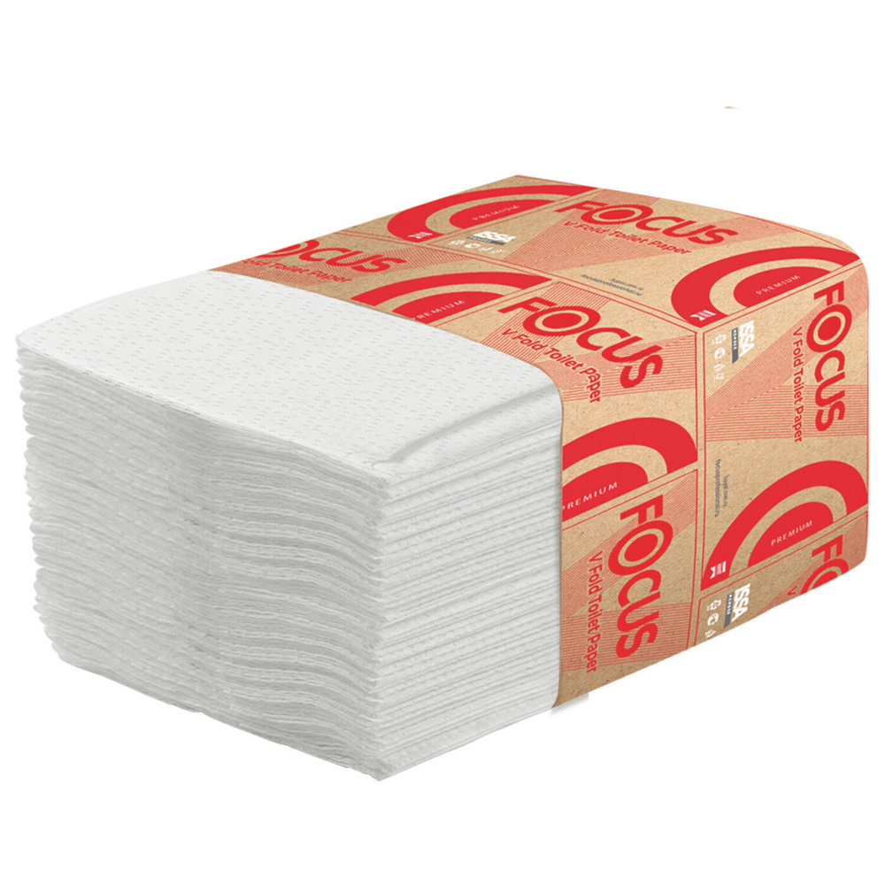 Бумага туалетная Focus (Система T3) Premium, 2-слойная, Комплект 30 ...