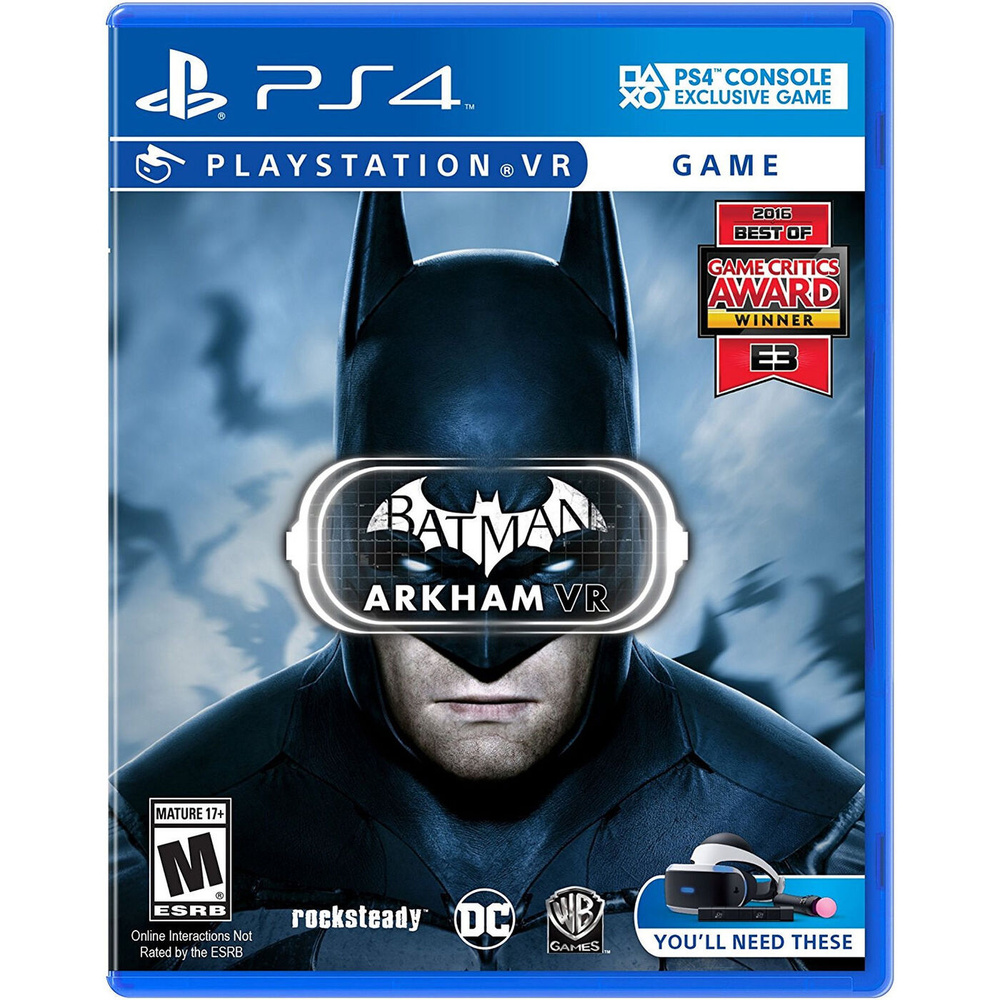 Игра Batman: Arkham VR (PlayStation 4 VR, Английская версия)