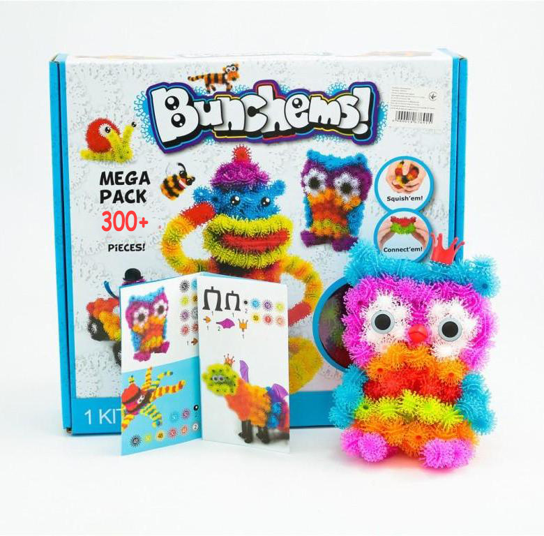 Купить конструктор Bunchems Mega Pack ( элементов)