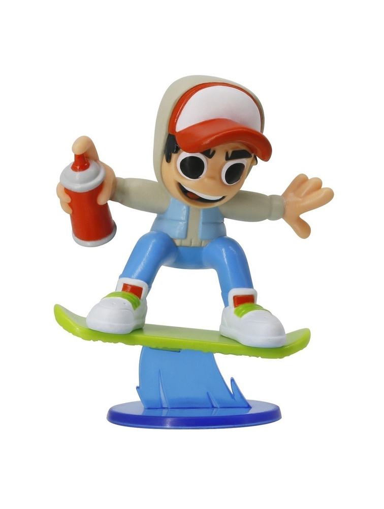 Сабвей Сёрферс Игрушка Джейк с баллончиком фигурка коллекционная