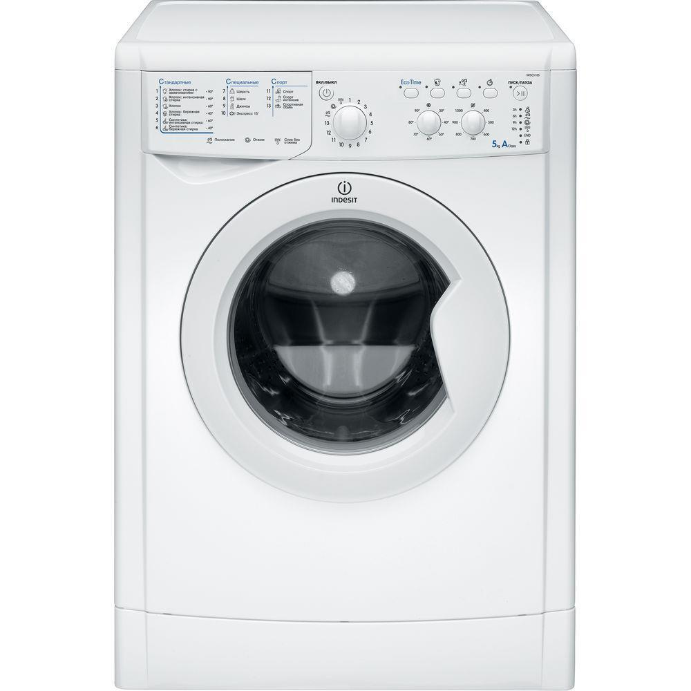 Стиральная машина Indesit IWSC 5105(CIS), белый - купить по выгодной цене в  интернет-магазине OZON (255176034)