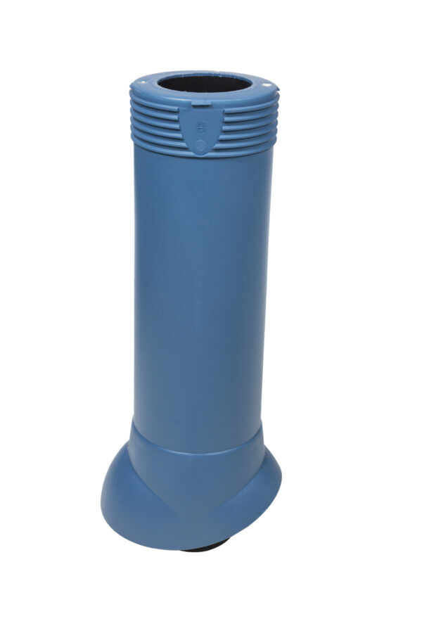 Синий (RR35, RAL5007) канализационный изолированный вентиляционный выход 110/из/500 Vilpe (Финляндия), #1