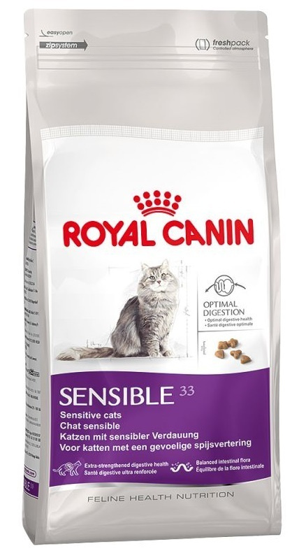 Сухой корм Royal Canin (Роял Канин) Сенсибл-33 2кг для кошек с чувствительной пищеварительной системой, #1