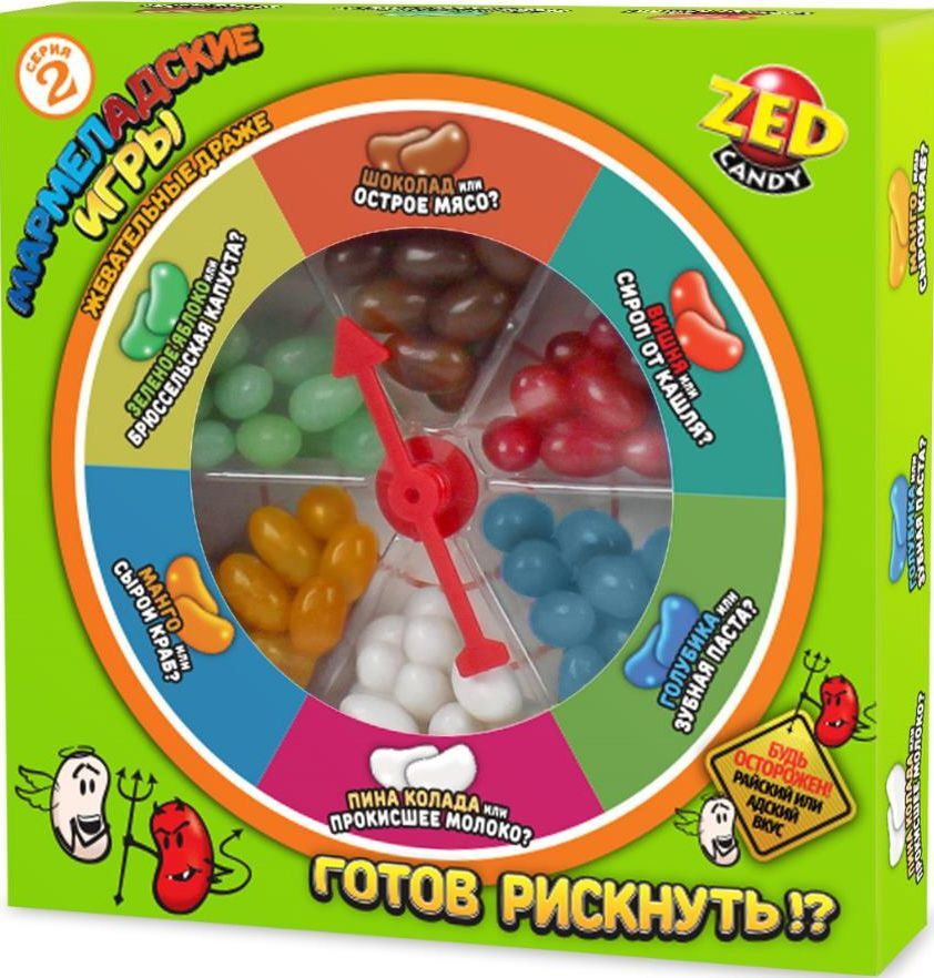 Настольная игра ZED CANDY Мармеладские игры, подарочный набор 2 серия ...