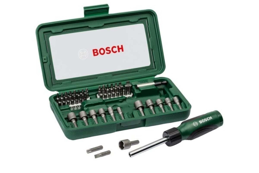 Набор бит и торцевых ключей Bosch 2607019504 #1