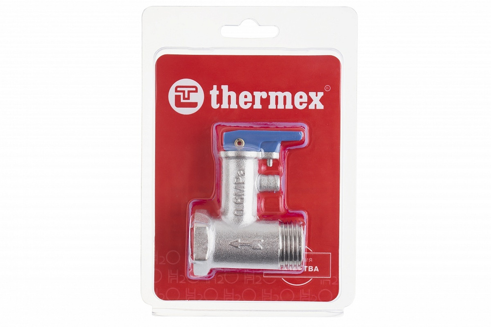 Клапан предохранительный THERMEX 1/2", 6 бар, с ручкой (блистер)  #1