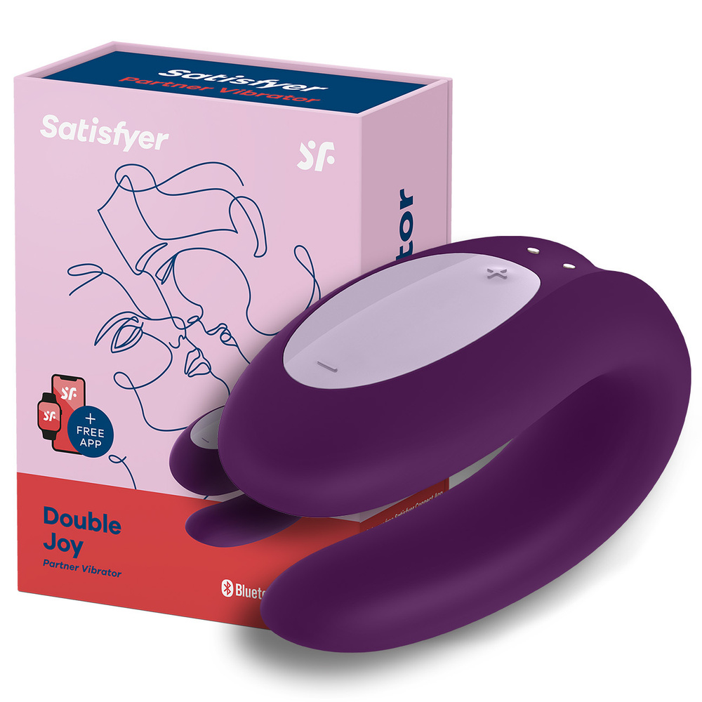 Вибратор для пар Satisfyer Double Joy Сатисфаер #1