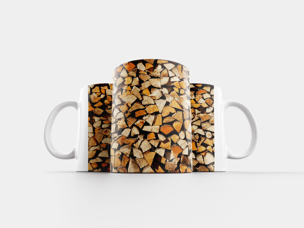 Кружка Printstar "Дрова, дровенник, поленница", 320 мл - купить по ...