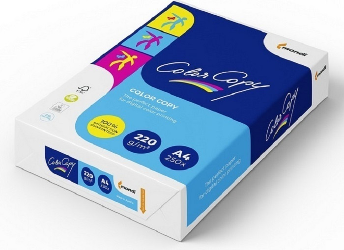 Бумага для цветной лазерной печати Color Copy формат А4, 220г/кв.м (250 ...
