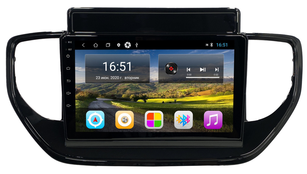 Магнитола Zenith Hyundai Solaris 2 2020-2021, Android 12, 8/128ГБ, 8 ...