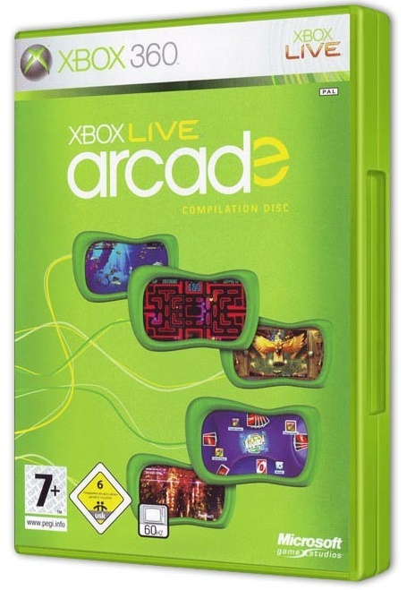 Jeu Xbox 360 Xbox Live Arcade Compilation Disc en boite, sans notices