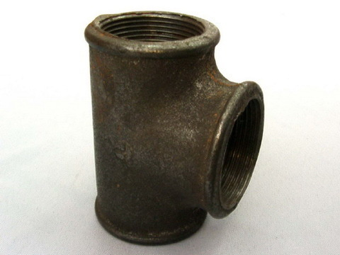 Чугунный тройник Ду 50, резьбовой для разветвления потока ...