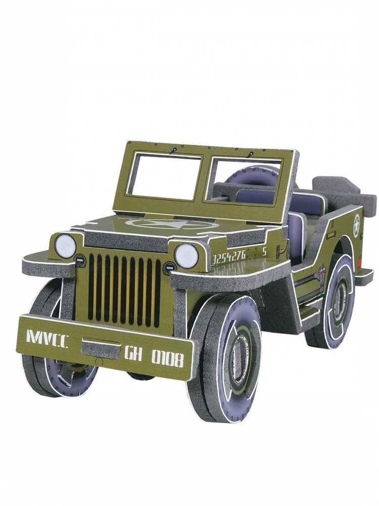 3 D Mini Jeep