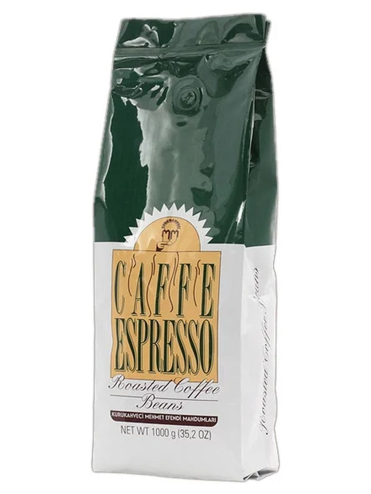 Кофе турецкий в зернах Mehmet Efendi 1000 гр., Caffe Espresso #1