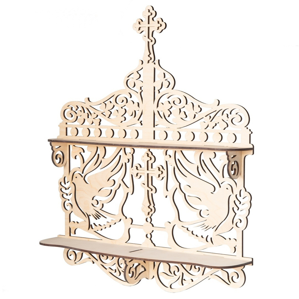 Полка Настенная, 60х14х75 см, 1 шт. - купить по низким ценам в интернет ...