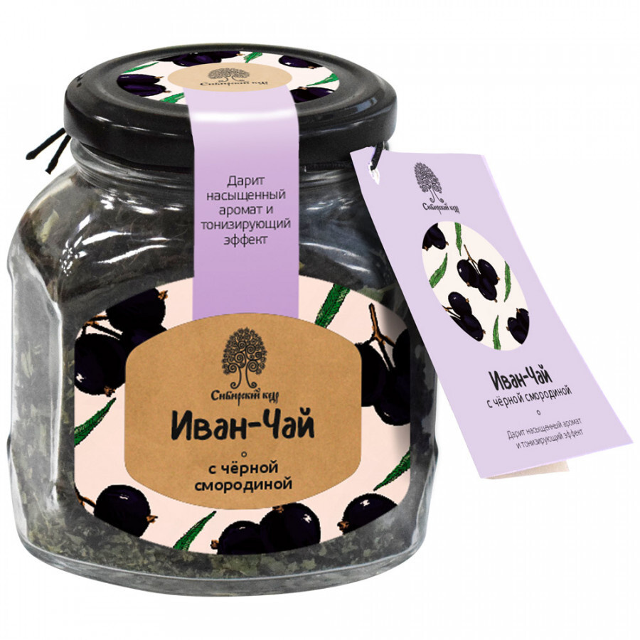 Напиток Сибирский кедр чайный Иван чай со смородиной 80 г - купить с ...