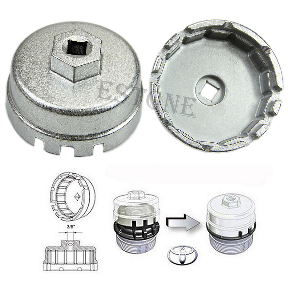 Замена фильтра масляного на Toyota Corolla Verso (Toyota 04152 YZZA5) - YouTube