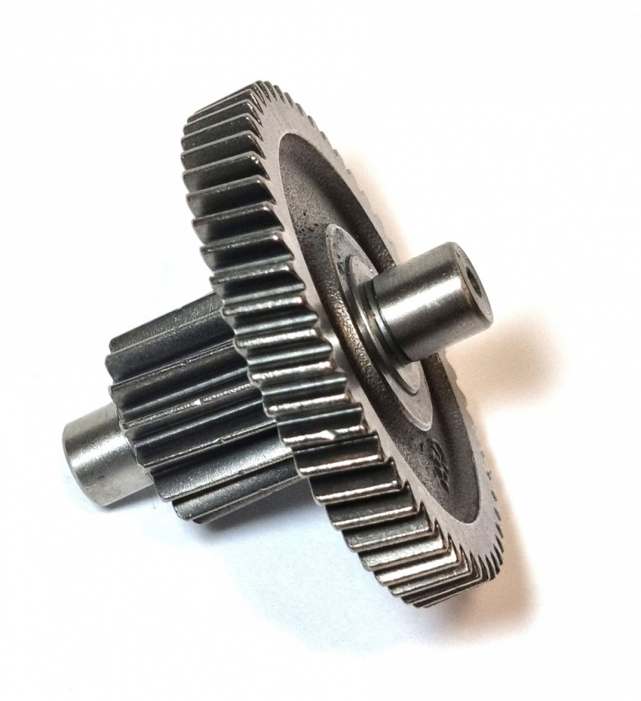 Вал редуктора промежуточный с шестерней 4T 139QMB 50сс - купить по ...