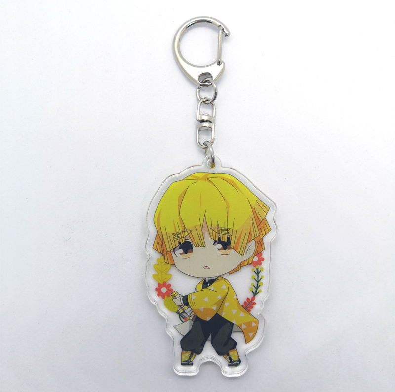 Брелок Клинок рассекающий Демонов, Demon Slayer, Зеницу Агацума ...