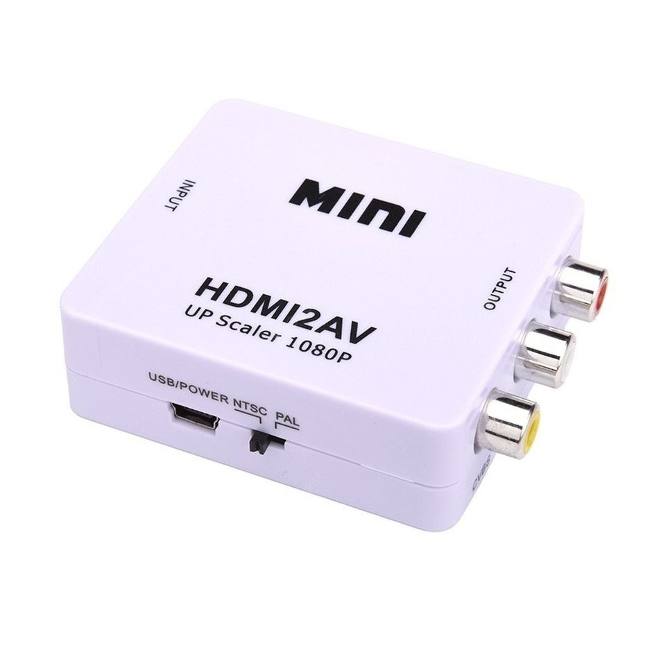 Переходник HDMI в RCA белый - купить с доставкой по выгодным ценам в ...