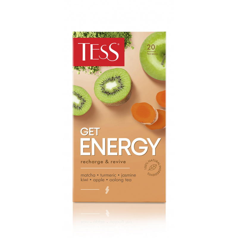 Tess Чай Get Energy улун с добавками, 1,5гх20 шт/уп #1