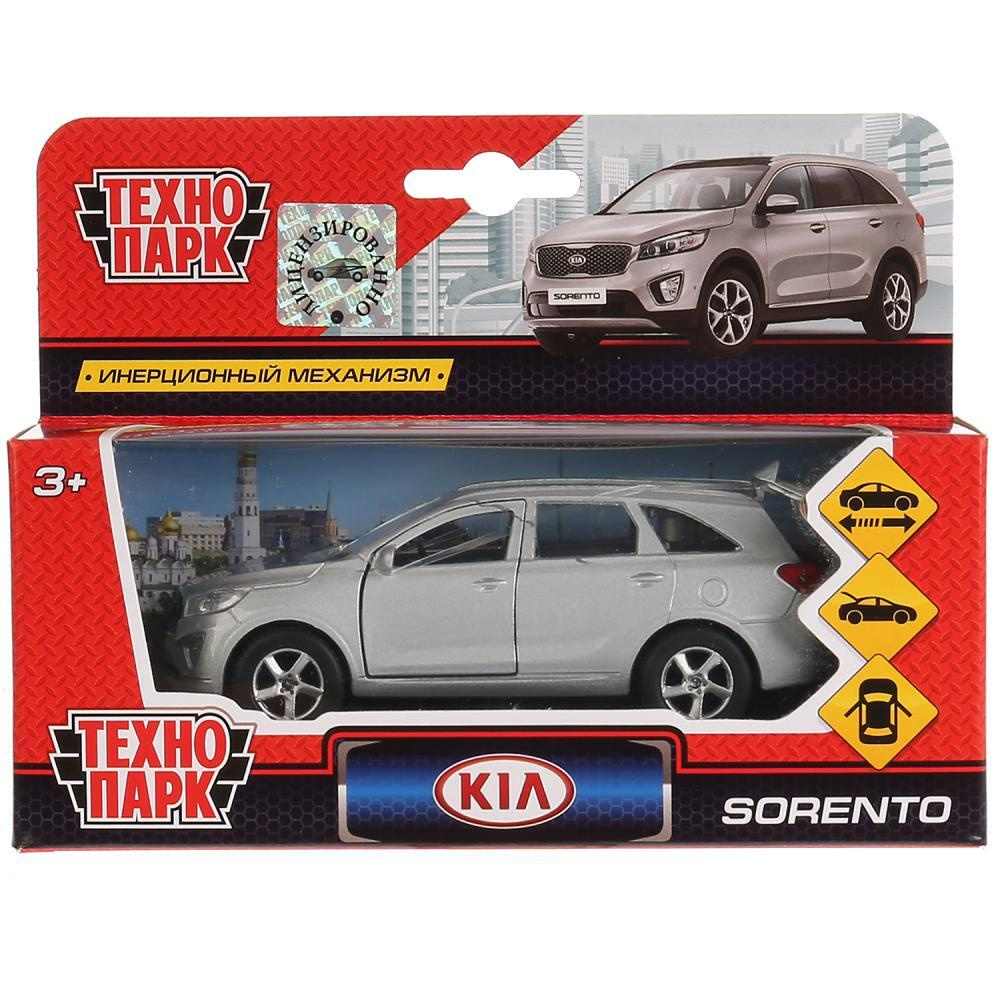 Машина металлическая. KIA Sorento Prime . серебристый. 12 см. Технопарк в  коробке. - купить с доставкой по выгодным ценам в интернет-магазине OZON  (562359075)