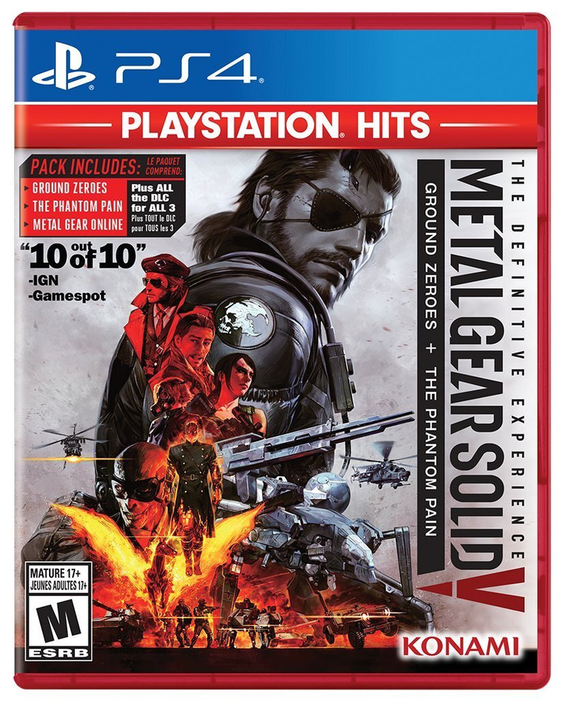 Игра Metal Gear Solid V: The Definitive Experience (PlayStation 4, Русские  субтитры)